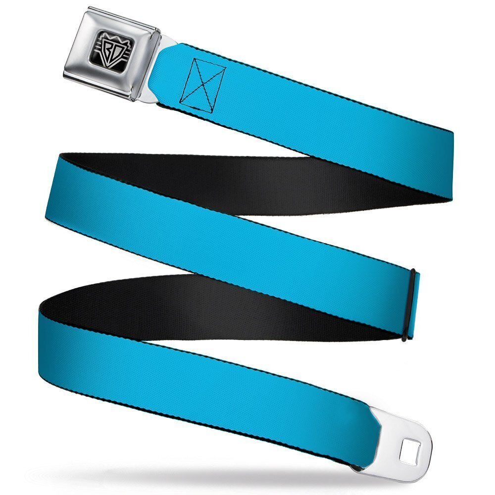 1530 Unisex-Adult's Seatbelt Belt Blue Regular, Solid Water, 1.5"